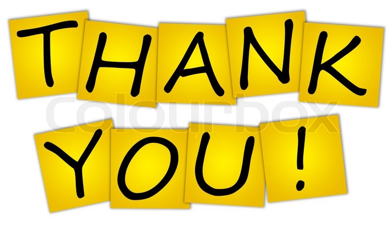 800x464 Word Thank You! Stock Photo Colourbox