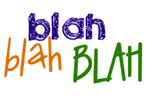 320x207 Bits Of Paper Word Art