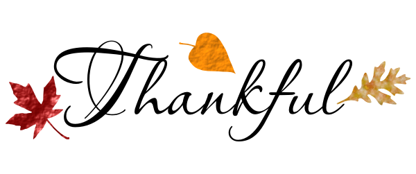 600x251 Thankful Title Or Word Art Images By Heather M's Blog