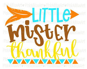 340x270 Little Miss Thankful Svg Clipart Cut Files Silhouette Cameo
