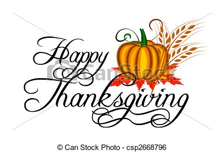 450x305 Happy Thanksgiving Clipart