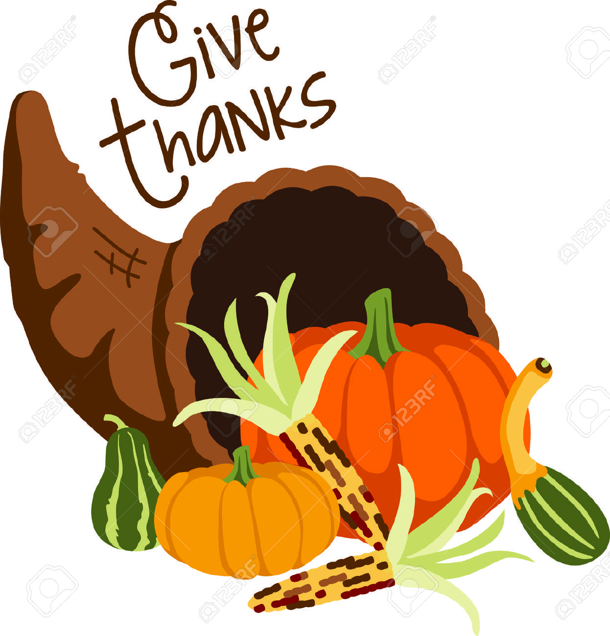 1246x1300 Cornucopia Clipart Give Thanks