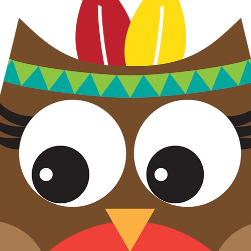 500x500 Thanksgiving Owl Clip Art Cliparts