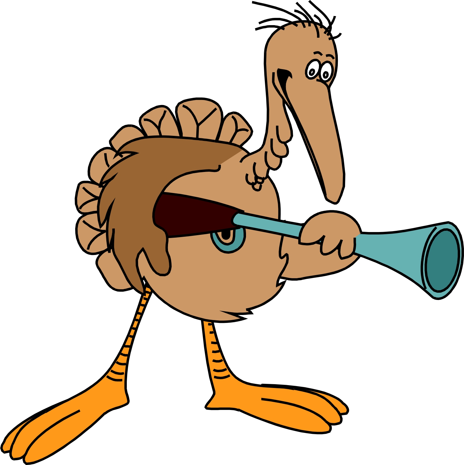 1475x1479 Animated Turkey Clipart