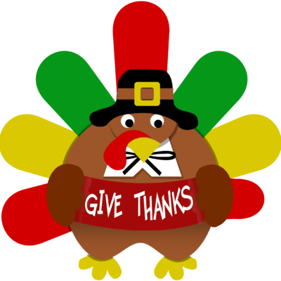 400x400 Thanksgiving Turkey Image Give Thanks Turkey Thanksgiving Clip Art