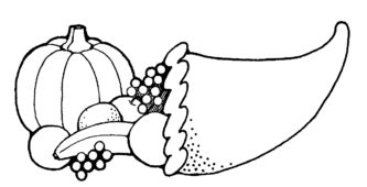 333x170 Happy Thanksgiving Turkey Clipart Black And White Thanksgiving Day