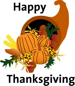 303x348 Thanksgiving Blessings Clip Art
