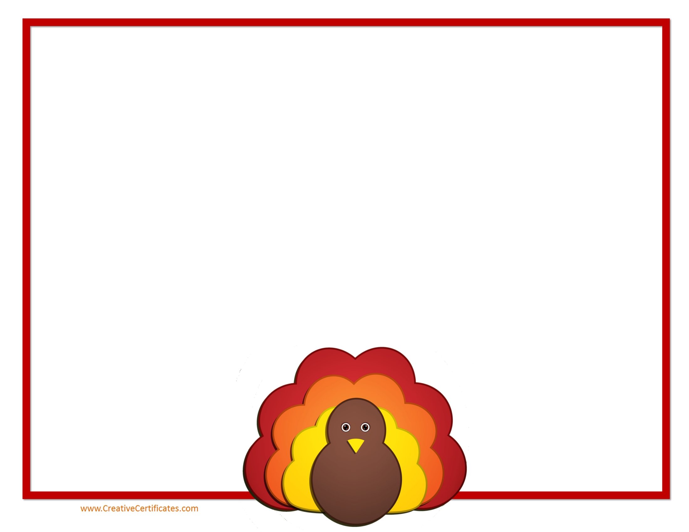 2200x1700 Free Thanksgiving Border Templates