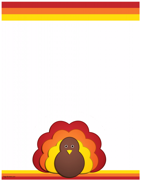 467x600 Thanksgiving Border Printables Many Designs Available