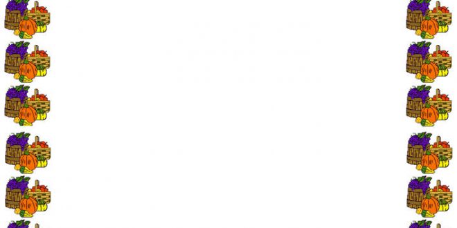 660x330 Thanksgiving Borders Word Document Thanksgiving Blessings