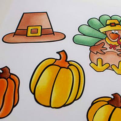 400x400 Printable Thanksgiving Clipart