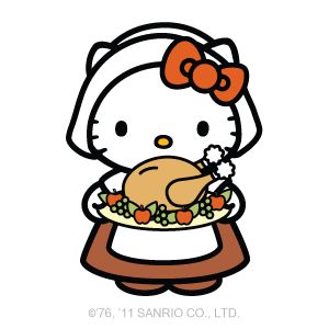 300x300 Thanksgiving Clipart Hello Kitty