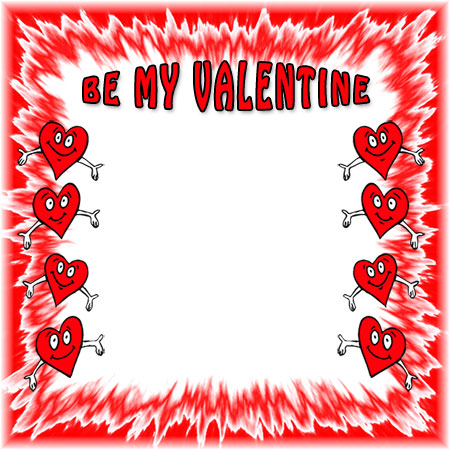 450x450 Free Valentine's Day Borders