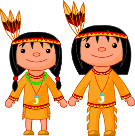 271x273 Native Americans Kids Clipart