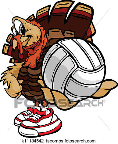 387x470 Clipart Of Cartoon Vector Image Of A Thanksgiving Holiday