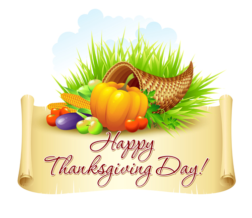 500x433 Thanksgiving Day Design Elements Vector 03