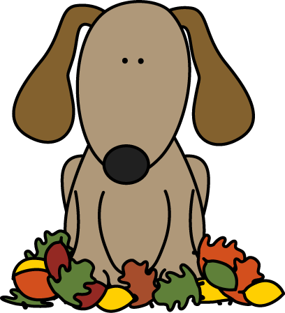 408x449 Thanksgiving Clipart Puppy