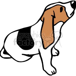 300x300 Basset Hound Thanksgiving Clip Art 101 Clip Art