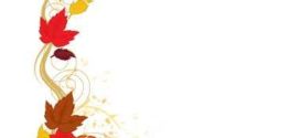 272x125 Free Thanksgiving Borders