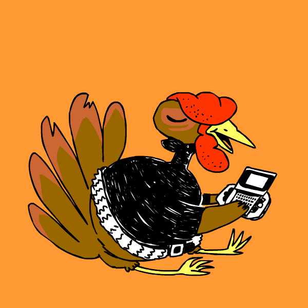 600x600 Give Thanks Thanksgiving Gif By Sarah Schmidt