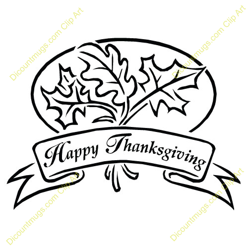 500x500 Free Black And White Thanksgiving Clipart