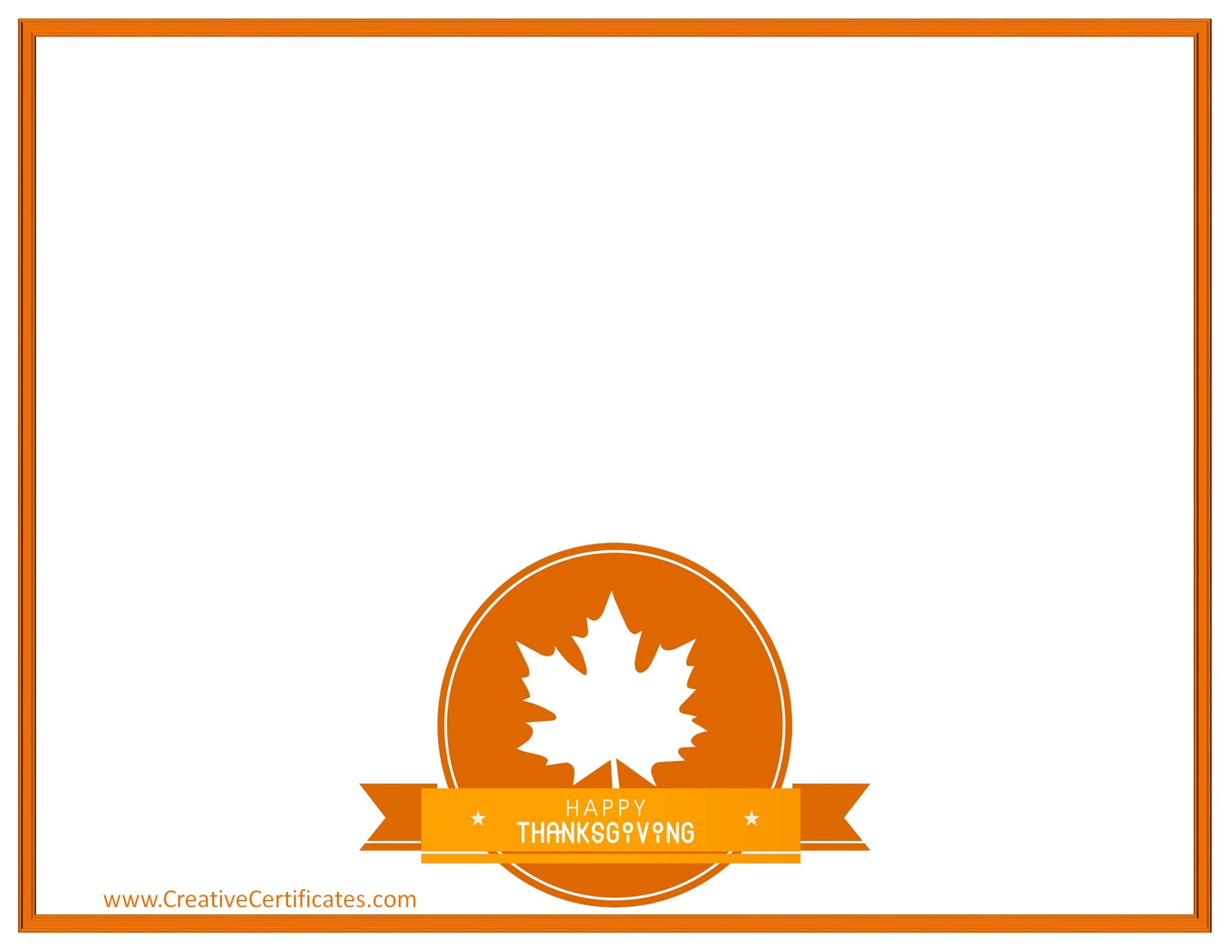 2200x1700 Free Thanksgiving Border Templates
