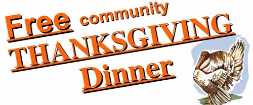 500x208 Free Turkey Dinner Clipart