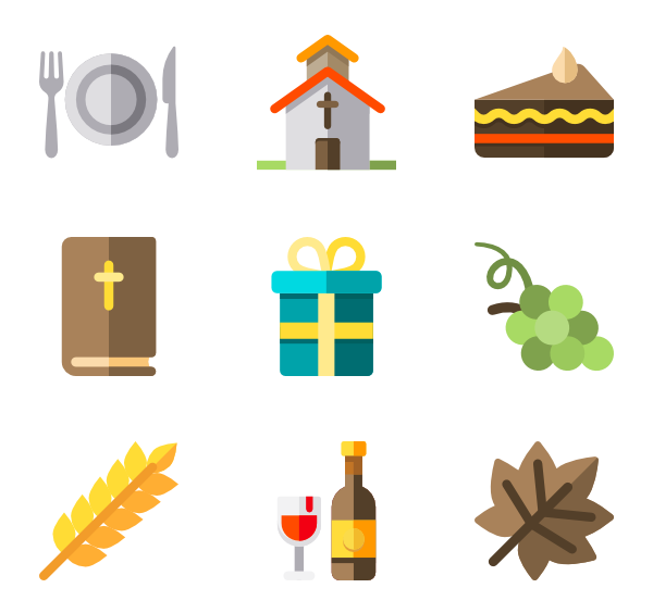 600x564 43 Thanksgiving Icon Packs