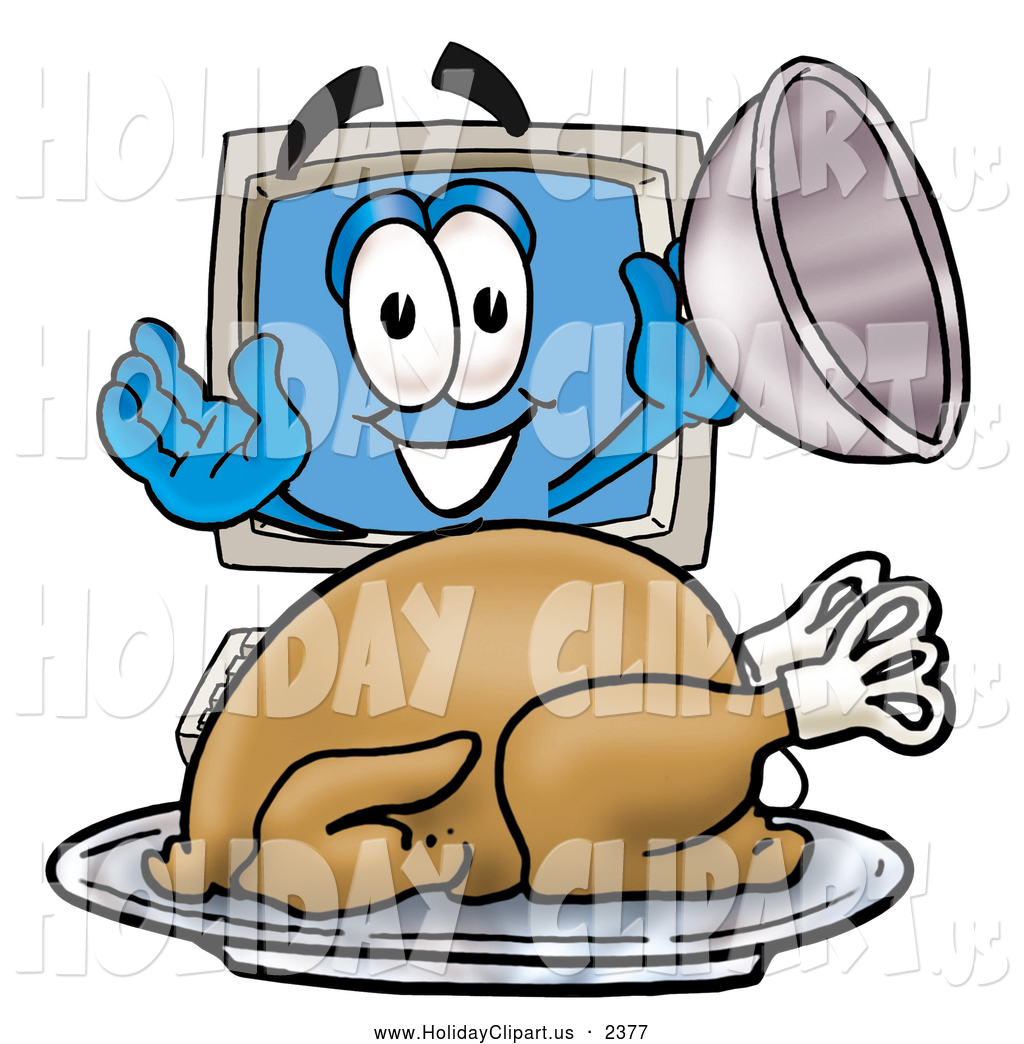 1024x1044 Holiday Clip Art Of A Happy Desktop Computer Mascot Cartoon