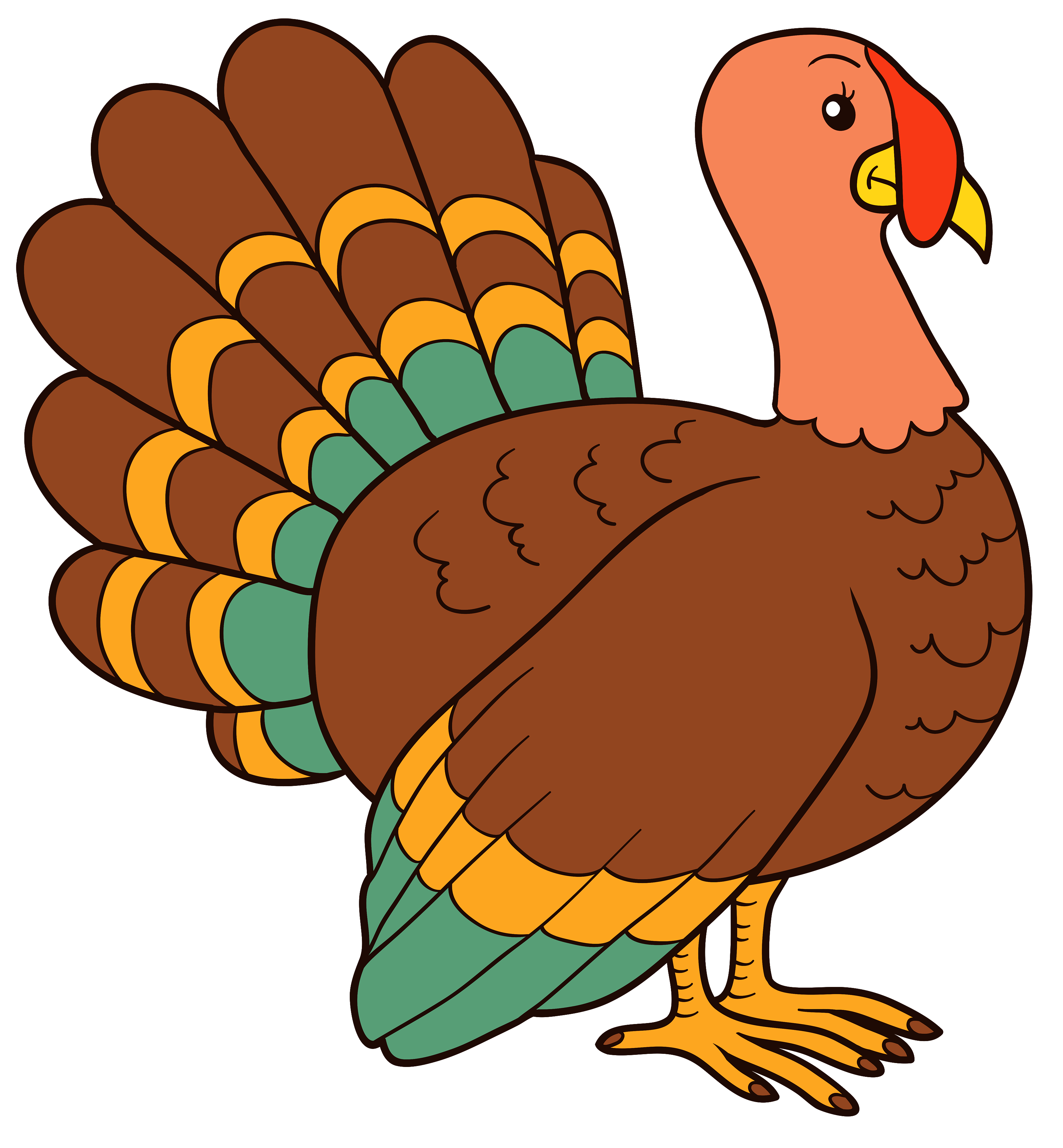 3243x3500 Top 85 Turkey Clip Art