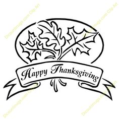 236x236 Happy Thanksgiving Clip Art In Black And White Happy Thanksgiving
