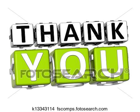 450x361 Drawings Of 3d Thank You Button Click Here Block Text K13343114