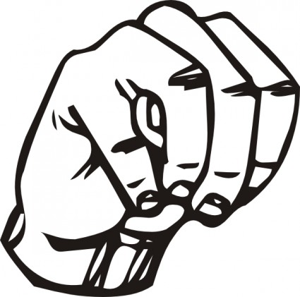 425x421 Free Clip Art For Sign Language For Thank You Related Keywords