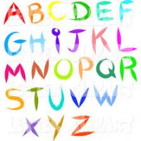 200x200 Alphabet Clipart