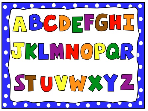 494x371 Image Of Alphabet Letter Clipart 0 Abc Alphabet Letters Free Image