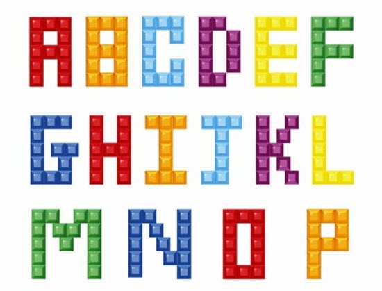 550x419 30 Attractive Free Alphabet Icons