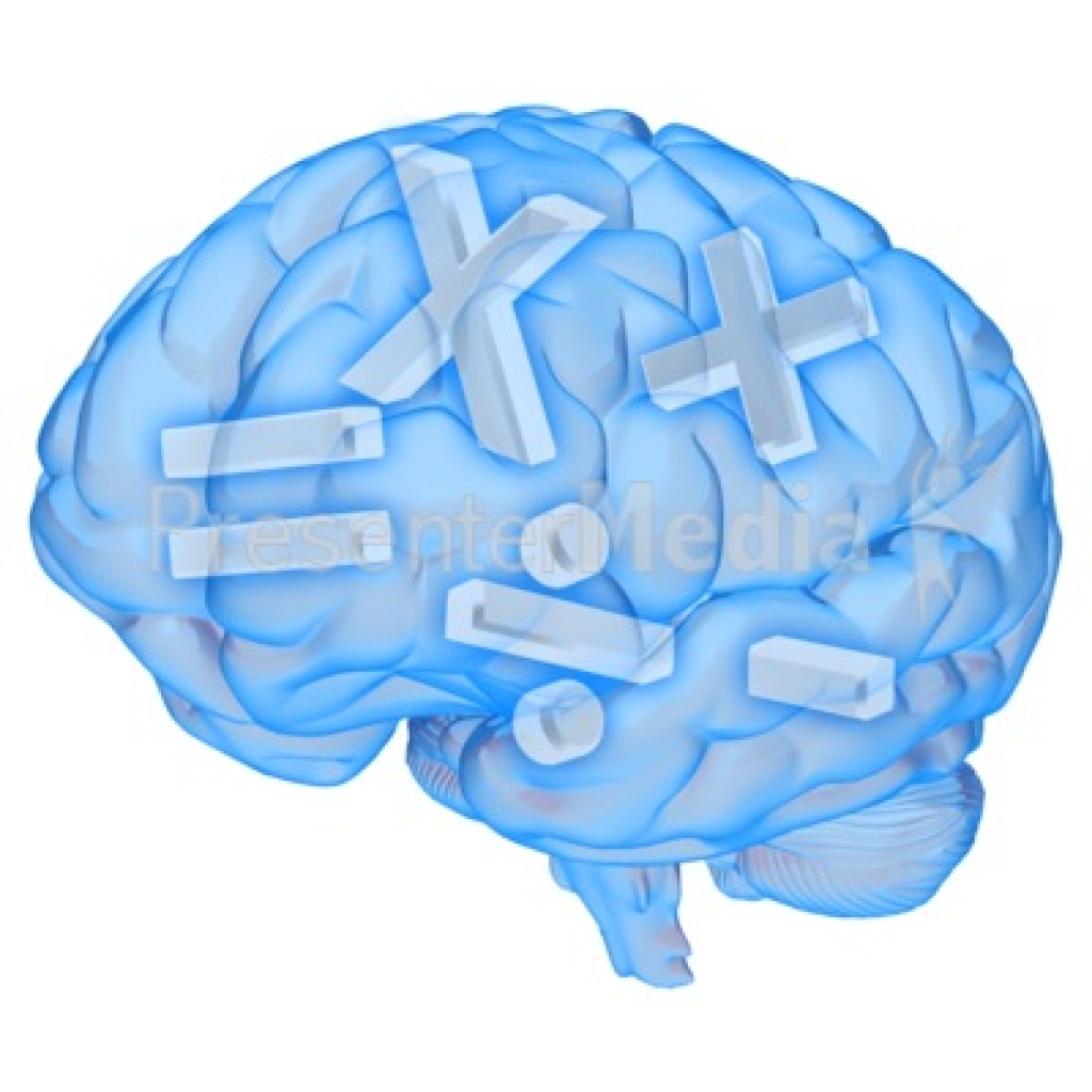 1024x1024 Brain Clipart Math Brain