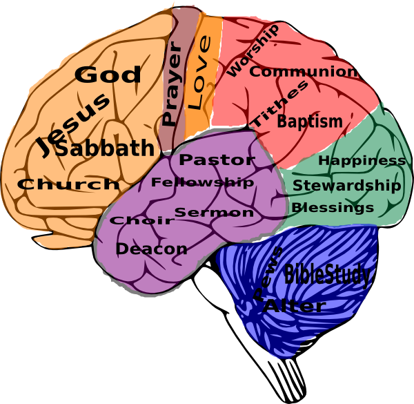 600x585 Religion On The Brain Clip Art
