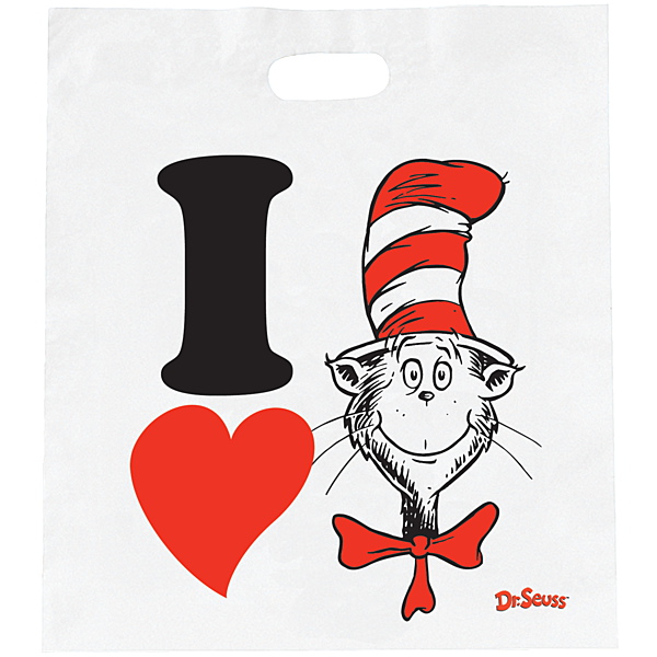 600x600 I Heart The Cat In The Hat Economy Book Bags