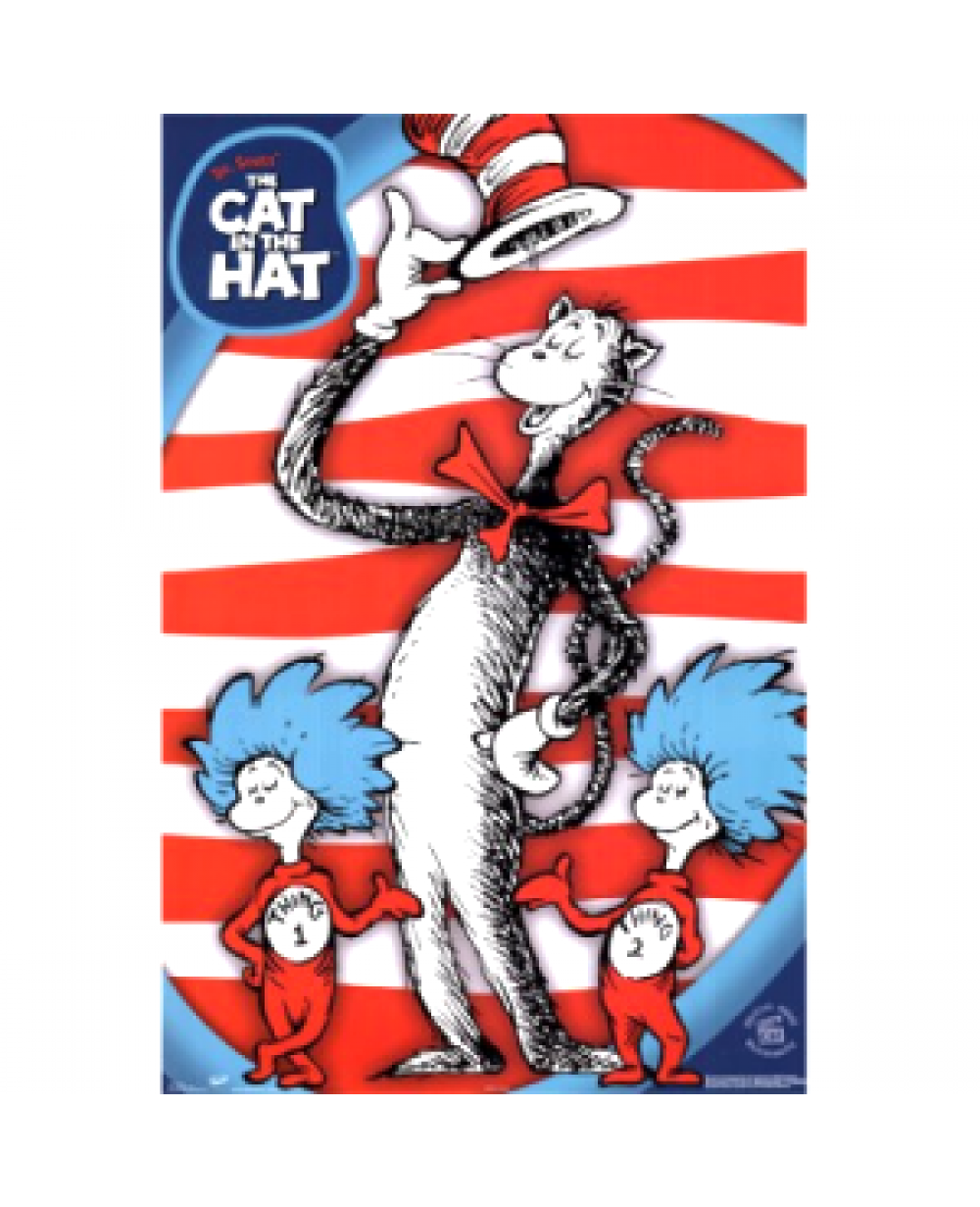 1000x1231 Cat In The Hat Thing 1 And Thing 2