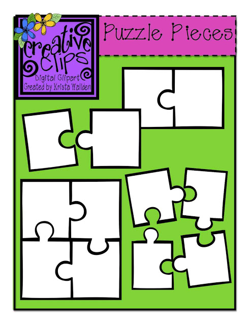494x640 The Creative Chalkboard {Free} Puzzle Piece Clipart And New Shape