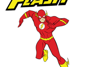340x270 Flash Clipart Super Hero