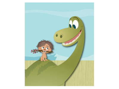 400x300 The Good Dinosaur Art By Jerrod Maruyama