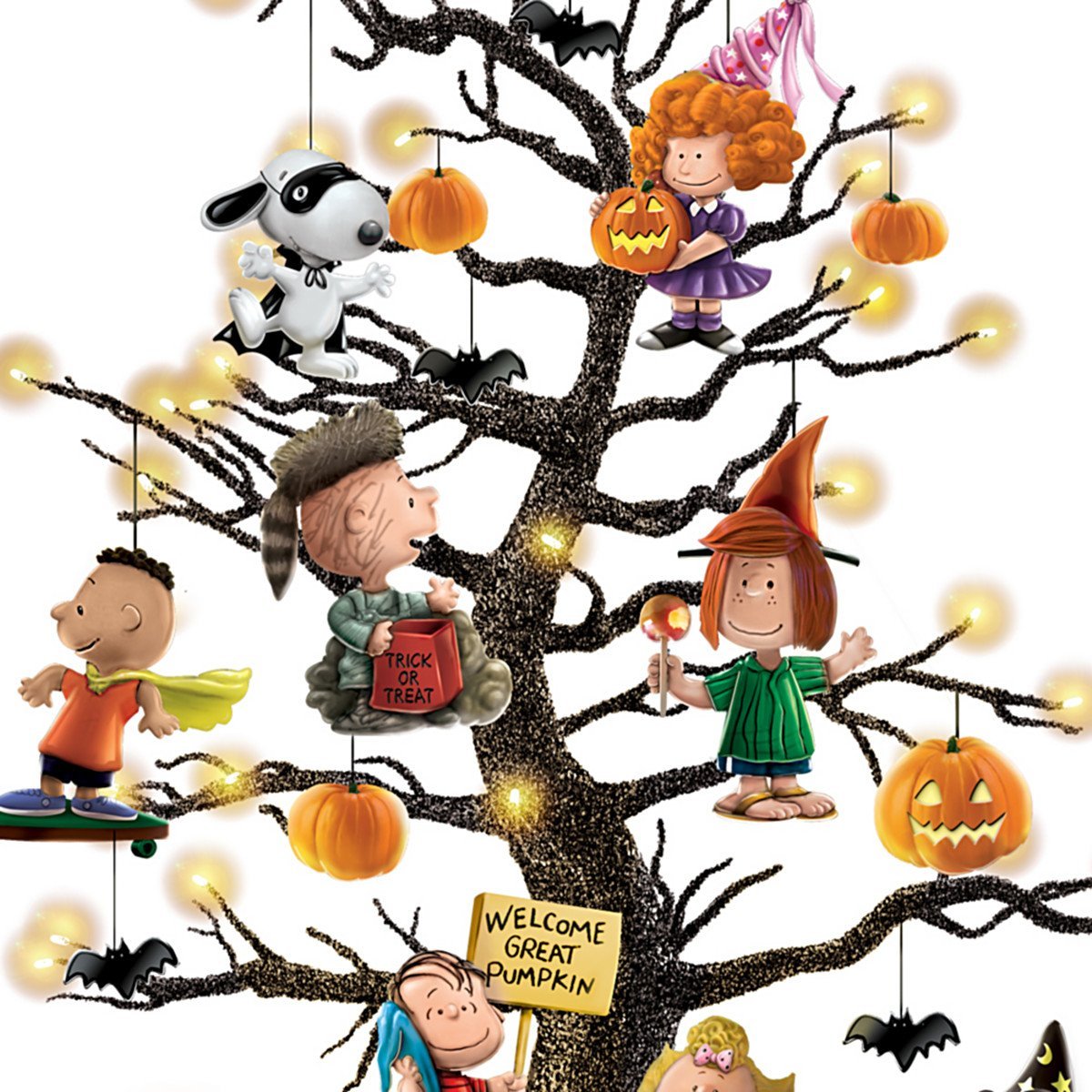 1200x1200 Peanuts It's The Great Pumpkin Illuminated Halloween