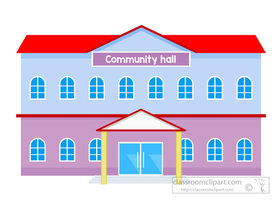 550x400 Community Hall Clip Art Cliparts
