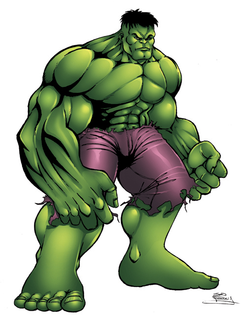500x647 Hulk Clip Art 4