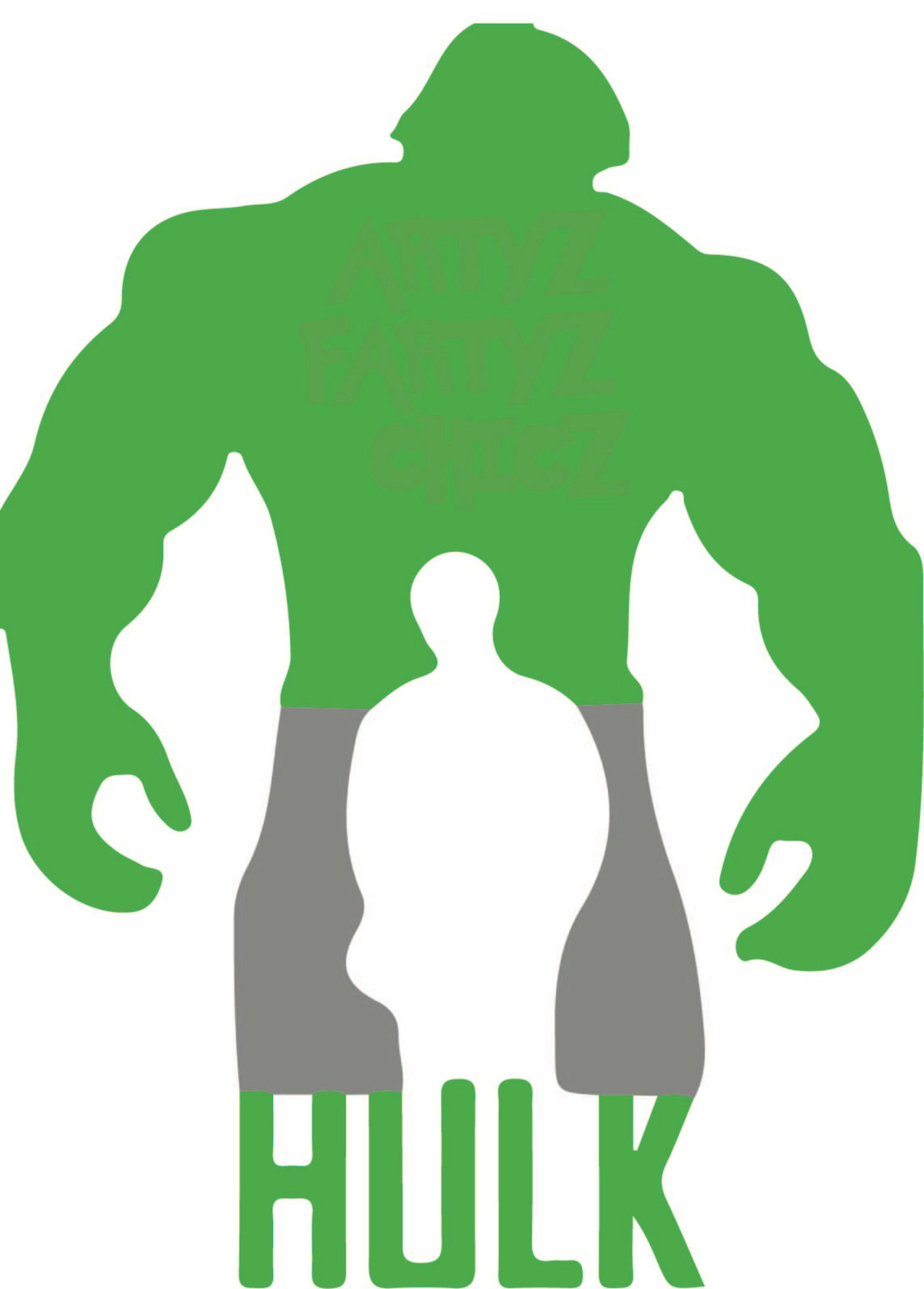1076x1500 Hulk Clipart Digital