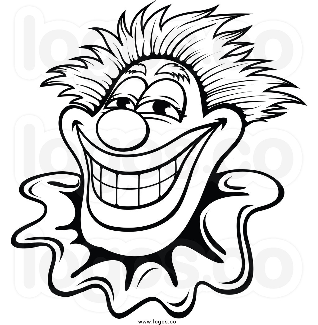 1024x1044 Joker Black And White Clipart