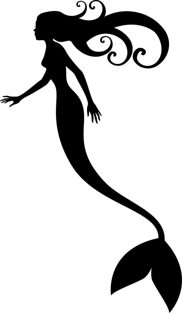 736x1268 The Best Little Mermaid Silhouette Ideas Ariel