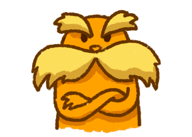 376x268 The Lorax By Irmirx